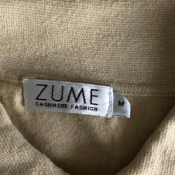 Cashmere Silk Cotton Men Polo Shirt - Picture 3 of 4